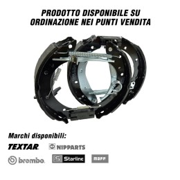 Ganasce freno Alfa Romeo, Audi, Bmw, Chevrolet, Chrysler, Citroen, Dacia, Daewoo, Daihatsu, Dodge - RICAMBI VARI