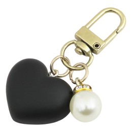Portachiavi Cuore con perla - ROX