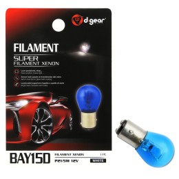 Lampadina BAY15D a filamento BAY15D Super Filament Xenon - D-GEAR
