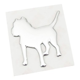 Emblema 3D Pitbull - ROX