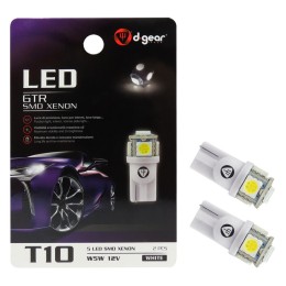 Lampadina T10 a led GTR - T10 SMD Led - D-GEAR