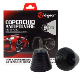 Led Headlight - Cappucci in gomma - D-GEAR