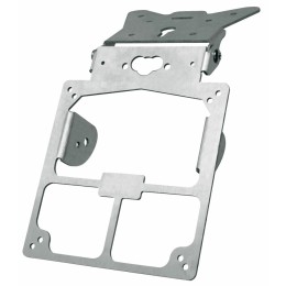 Portatarga X-treme silver - LAMPA