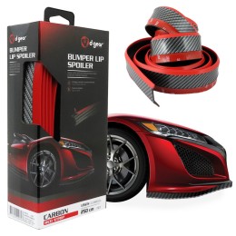 Spoiler adesivo universale Bumper Lip Spoiler Classic Carbon - D-GEAR
