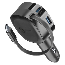 USB da presa accendisigari Retractable Car Charger - CELLULAR LINE