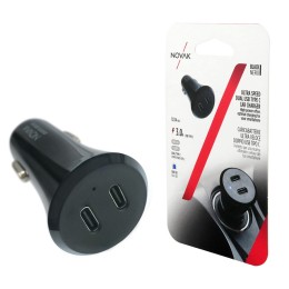 USB da presa accendisigari Doppio Type C - NOVAK