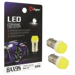 Lampadina BAX9S a led BAX9S Ceramic Cob Led - D-GEAR