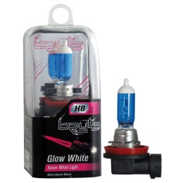 Lampadina moto alogena Xenon Glow H8 - BRYTE