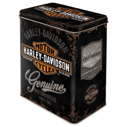Scatola in latta Harley Davidson - NOSTALGIC ART