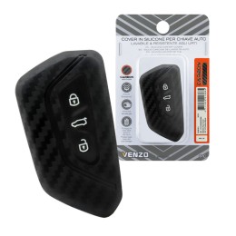 Cover chiave Carbon Edition Cupra Formentor, Leon, Seat Ateca, Tarraco, Skoda Octavia, Volkswagen Golf VIII - VENZO