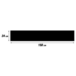 Parasole per parabrezza adesivo Total Black - SIMONI RACING