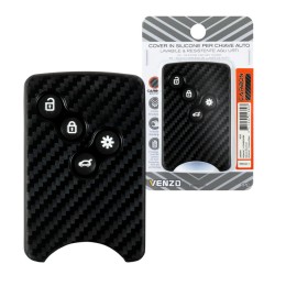 Cover chiave Carbon Edition Renault Clio, Megane II, Megane III, Scenic - VENZO