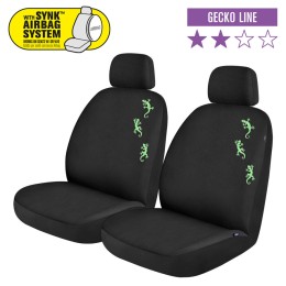 Coprisedili anteriori 2pz Fashion - Gecko - NORRIS