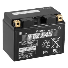 Batteria moto YTZ14S - YUASA