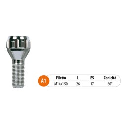 Bulloni antifurto e chiavi Mercedes M Class Mercedes M Class Ruote in lega - TECNOSTEEL