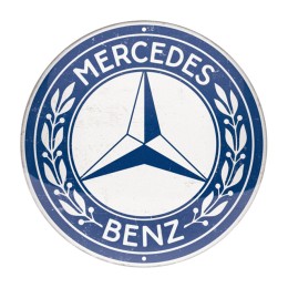 Cartello in latta Mercedes-Benz - NOSTALGIC ART