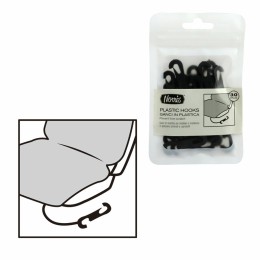 Gancetti fissaggio Plastic Hooks - NORRIS