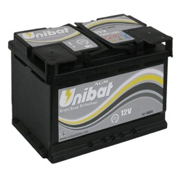 Batteria auto AGM - UNIBAT