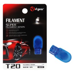 Lampadina T20 a filamento Super - T20 - 2 contatti - D-GEAR