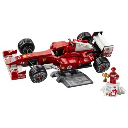 Costruzioni Lego Icons - Ferrari F2004 e Michael Schumacher - LEGO