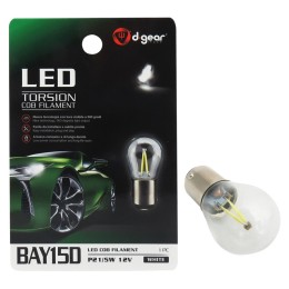 Lampadina BAY15D a led BAY15D Torsion COB filament - D-GEAR