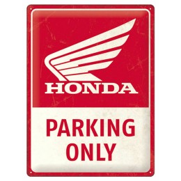 Cartello in latta Honda - Parking Only - NOSTALGIC ART