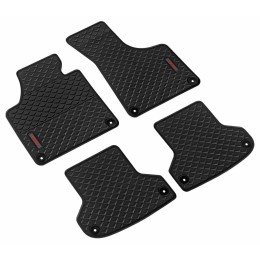 Tappeti in gomma-Pvc specifico Pilot Audi A3 - LAMPA