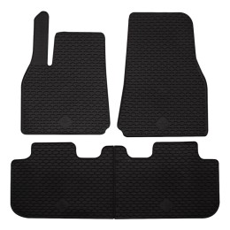 Tappeti in gomma-Pvc specifico Tesla Model Y - INT AUTO