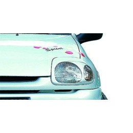 Carenatura fari anteriori Renault Clio II versione  199801>200105 Renault Clio II versione  1998 > 2001 Escluso_16v - MS DESIGN