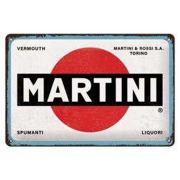 Cartello in latta Martini - NOSTALGIC ART