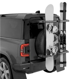 Portasci e snowboard posteriore per ruota di scorta Antares - ALTHURA