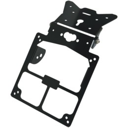 Portatarga X-treme black - LAMPA