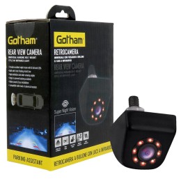 Retrocamere e frontecamere Retrocamera da incasso 8 Led infrarossi - GOTHAM