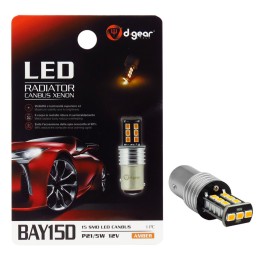 Lampadina BAW15D a led BAU15D Led Radiator Canbus Xenon - D-GEAR