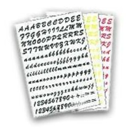 Adesivi lettere e numeri Letter kit - GAT
