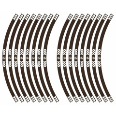 Adesivi cerchio Rim Stickers Tribal - ALGISBIKE