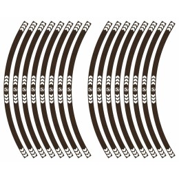 Adesivi cerchio Rim Stickers Tribal - ALGISBIKE