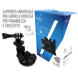 Supporti vari Supporto a ventosa Per GOPRO - NOVAK