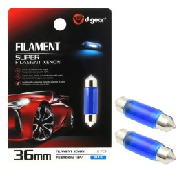 Lampadina a siluro a filamento Super - 36 Feston SV8,5 Lamp - D-GEAR