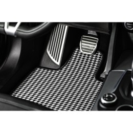 Tappeti in moquette universale Elite Abarth 500, Grande Punto, Alfa Romeo Giulia 2Wd, Giulietta, Mito, Stelvio, Audi A1, A3, A4, A4 Allroad - MINERVA