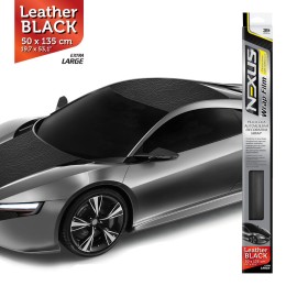 Pellicola adesiva wrapping Pelle nero Extra Large - NEXUS