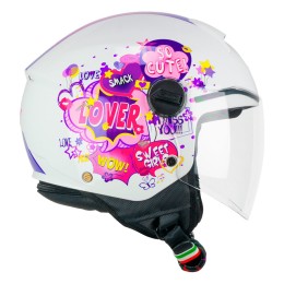 Casco bambino Jet 261G Comics - CGM