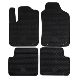Tappeti in gomma-Pvc specifico Fiat 500, 500C - INT AUTO